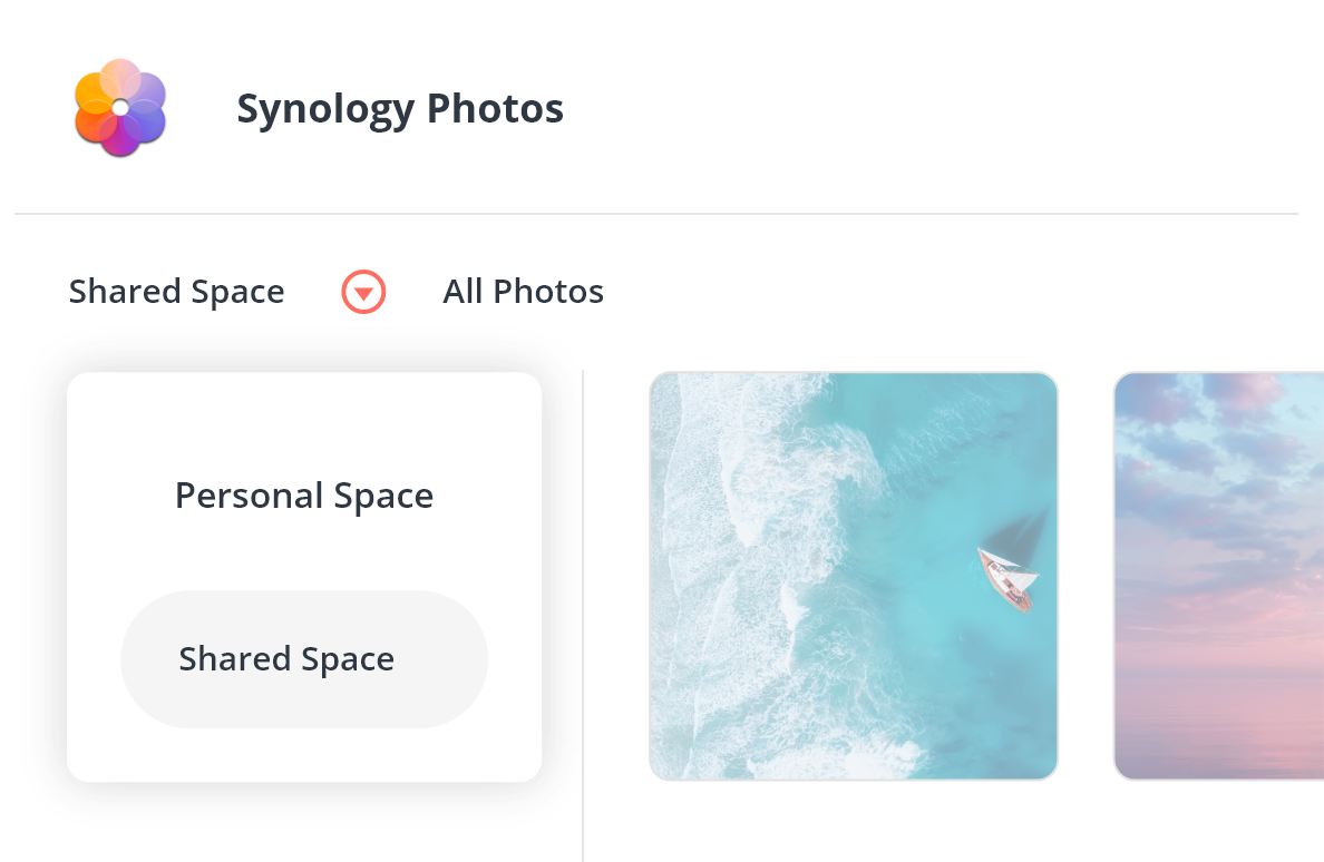 synology photos shared spaces