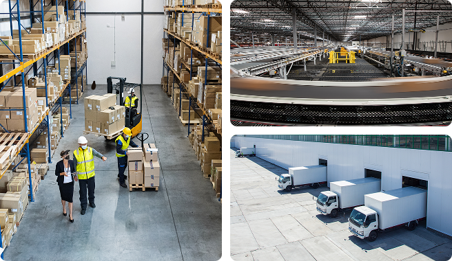 different business warehouses for surveillance