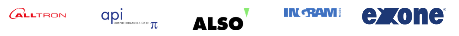 Auswahl Synology Distributoren - Technogroup - Logos